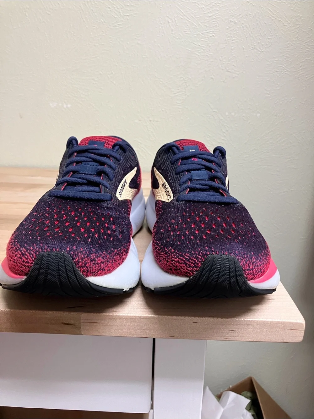 Brooks Ghost Women's Running Shoes — Pink/Navy